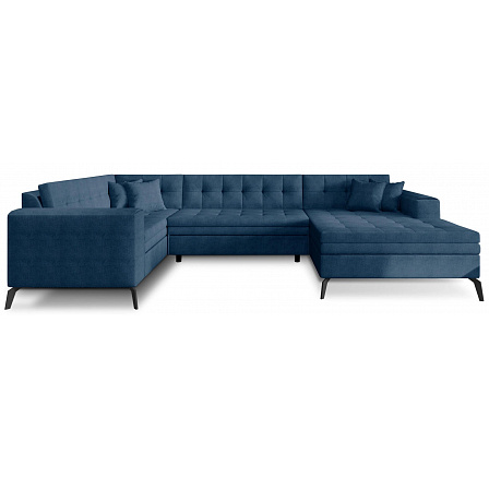 Sedací souprava ve tvaru U MONTEZ, Gojo 40 Pravá