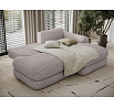 Ripeli Corner Sofa Bed with Storage, Light Grey Velvet, Right-Hand Facing Modullo 03 180x128 Right 1