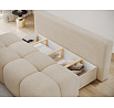 Nuwia sofa with sleeping function and storage box, light beige plush upholstery Avexin 18 145x200 1