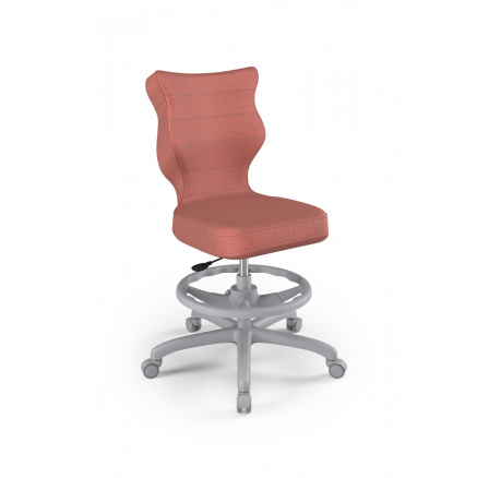 Židle kancelářská Petit, šedá Monolith 08 velikost 6 WK+P