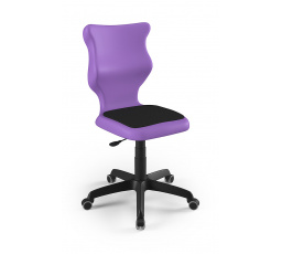 Židle Twist Soft velikost 4, Fialová/Černá