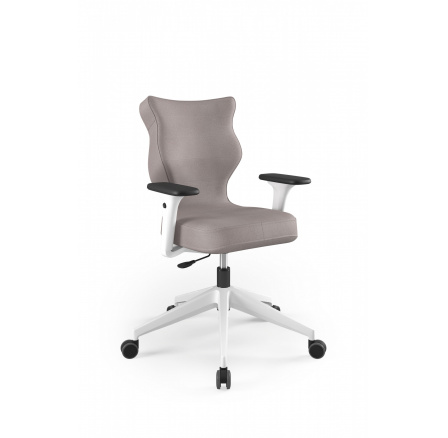 Židle kancelářská otočná NERO PLUS ,  bílá Letto 33 velikost 6