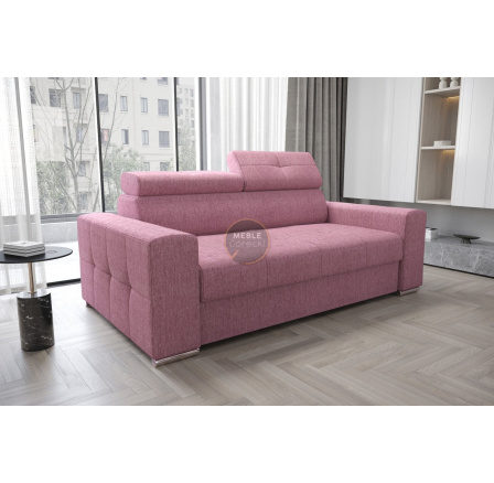 Sofa MARGO II 195 cm - růžová