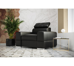 Křeslo ROYAL přírodní kůže - přírodní kůže - volitelná barva