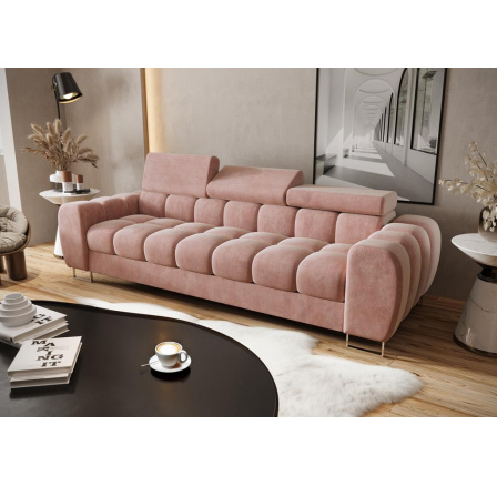 Sofa ASPEN III 265 cm - růžová Sofa ASPEN III 265 cm - růžová