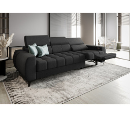 Sofa PORTO III , relax 263 cm - tmavě šedá, Pravá strana