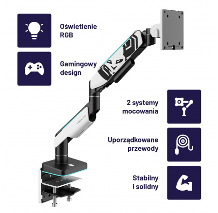 Držák na monitor LED RGB X-Arm Držák na monitor LED RGB X-Arm