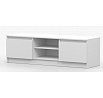 Televizní stolek SOLO - RTV 135, Bílý Mat