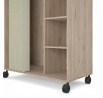 Šatní skříň HARMONY 119, Jackson hickory/Béžová 