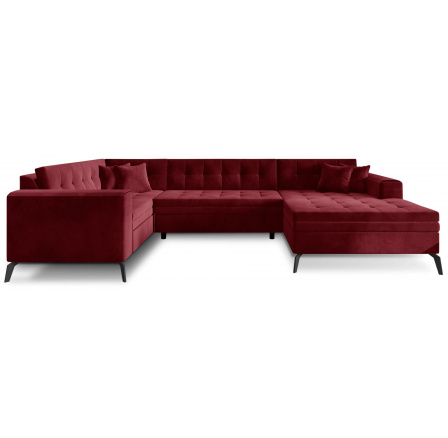 Sedací souprava ve tvaru U MONTEZ, Loco 25 Pravá