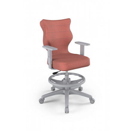 Kancelářské křeslo DUO , šedá Monolith 08 velikost 5 WK+P