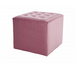 Taburet LORI VELVET, růžový Bluvel 52