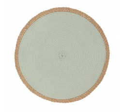Podložka na jídelní stůl PLAR kulatá pistáciová 38 cm 821665