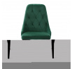 Židle LOUIS QUILTER velur zelená 44x59x88 cm 848990