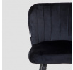Hocker HANA REDUCIDO velur černý 44x52x89 cm 708503