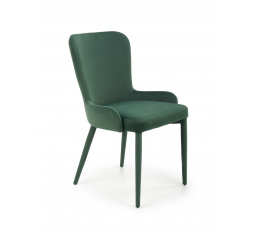Jídelní židle K425, tmavě zelená 