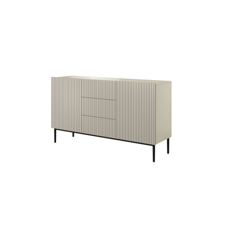 Komoda Nicole, kašmír / černé nohy Komoda Nicole, kašmír / černé nohy