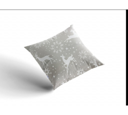 Povlak flanel Escama grey 40x40