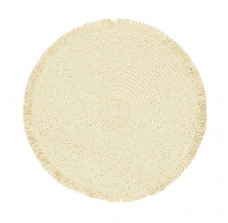 Přírodní podložka pod talíř 38 cm boho