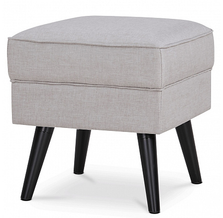 Taburet, krémová látka, AK-A1316 CRM2