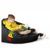 Sedací vak taburet Kido , černý