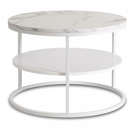 Stolek BEST Bílý Mramor