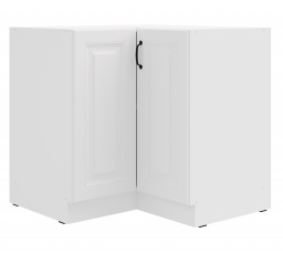 Dolní skřínka STILO - 90x90 DN 2F BB, Bílá/Bílá