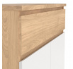 Botník SIMPLICITY 209, Jackson hickory/Bílá