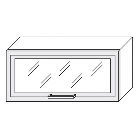 PLATINUM - horní skříňka 80cm W4Bs/80
