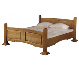 KOLUMBUS 160 (KINGA) postel 160 bez roštu a matrace dřevo D3-180 x 220  kolekce "B" (K250-Z)