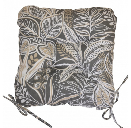 Sedák UNI látka listy na tmavé Sedák UNI látka listy na tmavé