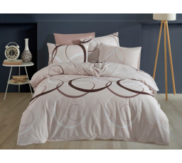 Povlečení francouzské bavlna 220x220,70x90 Toronto beige