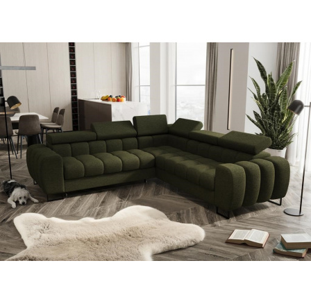 Rohová sedací souprava ASPEN MAX 260x260 cm - zelená , pravá Rohová sedací souprava ASPEN MAX 260x260 cm - zelená , pravá