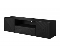 TV komoda Asha, černý mat