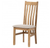 Jídelní židle, přírodní, masiv, C-2100 CRM2