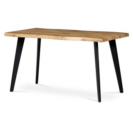 Jídelní stůl 140x80cm, mdf, divoký dub, HT-840 OAK