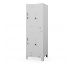 Pracovní skříňka BOZP šedá: BARTEK 2 Plus