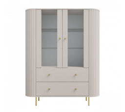 Vitrína Orvelo 122 béžová