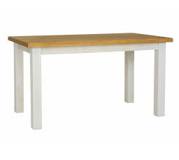 Jídelní stůl POPRAD II, medově hnědý/borovice patina, 160x90