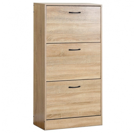 Botník, mdf, přírodní, ABO-G1016 OAK