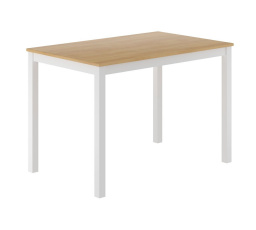 Jídelní stůl  70x110 - přírodní dub + bílý ST36-FX