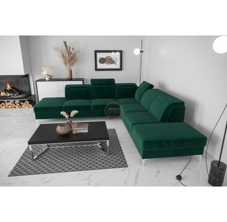 Rohová sedací souprava OSLO MAX 295x295 - zelená , levá Rohová sedací souprava OSLO MAX 295x295 - zelená , levá