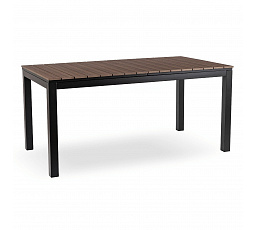 Zahradní stůl ARGOS 160-210 cm Ořech/Černý