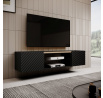 Tv komoda ONDA RTV EF, černá/ dub artisan