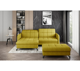 Narożnik Lorelle + Taburet Omega 68 110x200 Levý 1