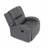 Polohovací křeslo, šedá, látka vintage, TV-4089 GREY