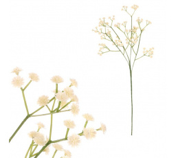 Gypsophila - umělá větev, krémové květy