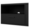 TV komoda  MABELA 403, Černý mat