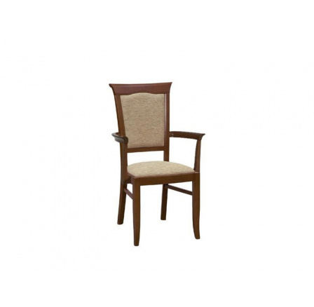 Jídelní židle KENT kaštan EKRS P/319-s područemi  (1091)