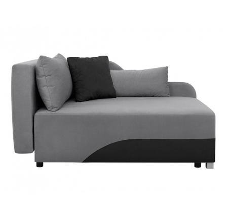Pohovka dětská ELO LUX 1DL.P, Manila 18 black/Soro 93 grey (BRW COMFORT) (FL13-K1230)